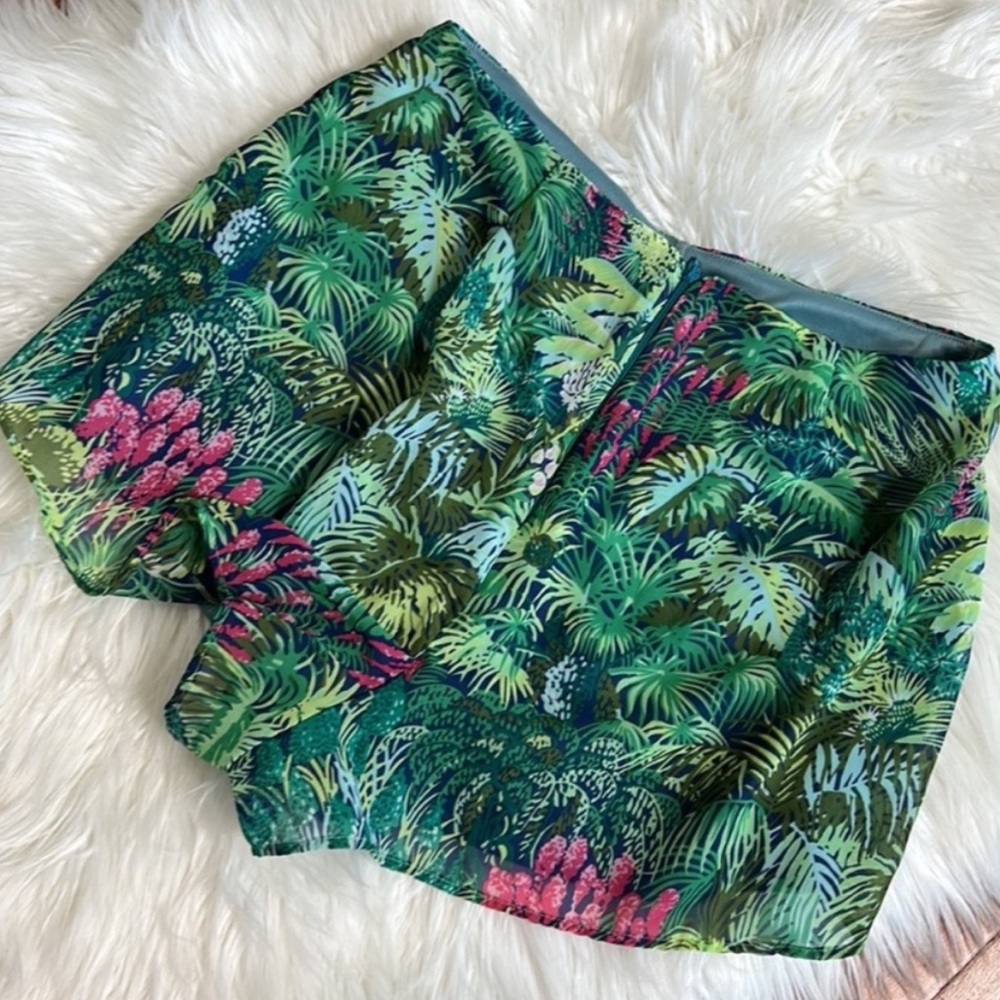 Show Me Your Mumu Tropical Floral Jungle Shorts View 2